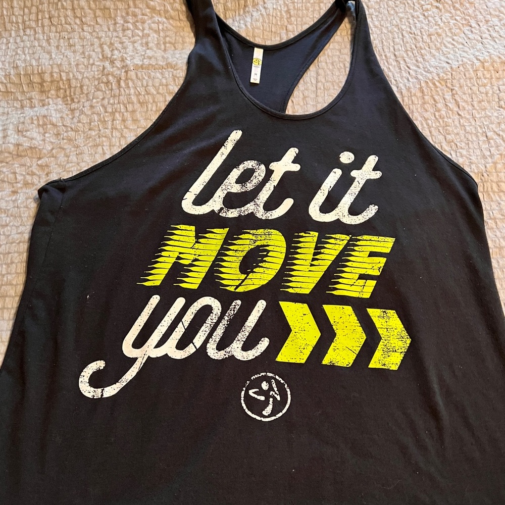 Let it move you Instructor racer back Size M
